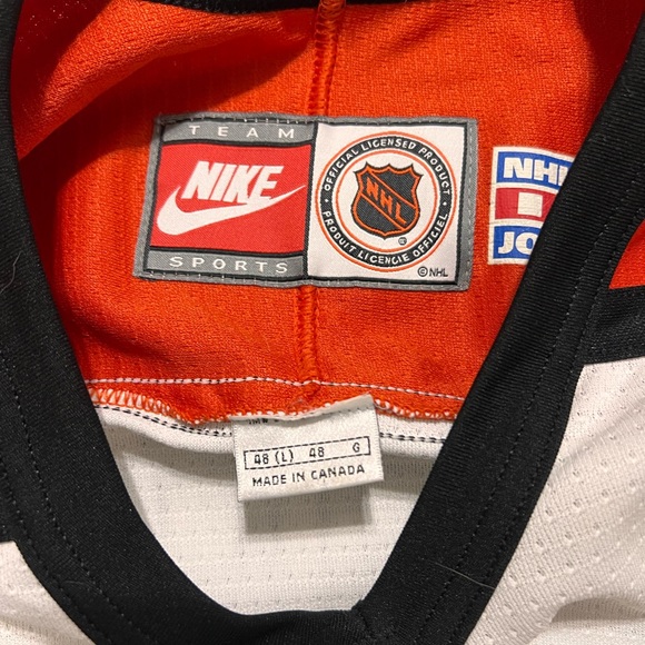Eric Lindros Philadelphia Flyers Nike Hockey Jersey 48 (Men's Large) - Picture 3 of 6